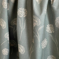 Thumbnail for Elegant Dandelion Fabric - Premium Linenlook in Soft Green, Botanical Pattern for Upholstery, Drapery & Crafts