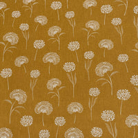 Thumbnail for Dandelion Linen-Look Fabric – Golden Yellow Cotton Blend for Upholstery & Drapery