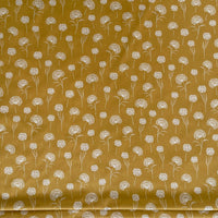 Thumbnail for Dandelion Linen-Look Fabric – Golden Yellow Cotton Blend for Upholstery & Drapery