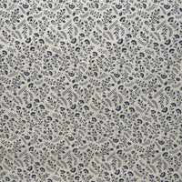 Thumbnail for Woven floral home décor fabric inspired by traditional Delft pottery