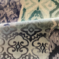 Thumbnail for Textured patchwork cotton fabric for Roman blinds and drapes