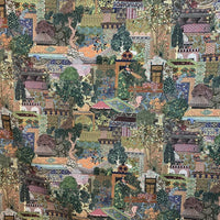 Thumbnail for Garden tile design sewing fabric