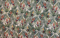 Thumbnail for Upholstery fabric featuring Birds of Paradise flowers