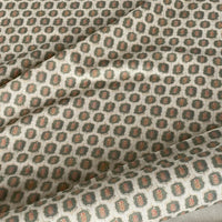 Thumbnail for Cotton linen look trellis fabric in multiple colour options.