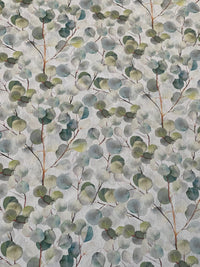 Thumbnail for Textile with eucalyptus illustration in subtle hues