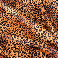 Thumbnail for Durable velvet fabric with leopard skin pattern.

