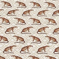 Thumbnail for Pattern of leopards on a beige background