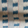 Thumbnail for Indigo stitch stripe upholstery fabric with rustic charm