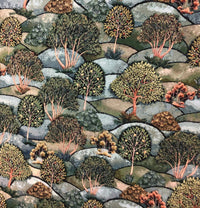 Thumbnail for Pattern of trees and rocks with a focus on nature.