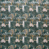 Thumbnail for Green and gold tree patterned fabric for home decor projects