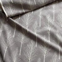 Thumbnail for Forest tree print fabric ideal for Scandinavian interiors