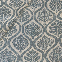 Thumbnail for Woven botanical leaf fabric for upholstery and drapery projects