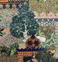 Thumbnail for Japanese bonsai pattern fabric for sewing.