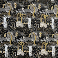 Thumbnail for Baobab botanical pattern fabric for curtains.

