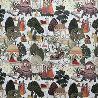 Thumbnail for Cultural storytelling cotton fabric