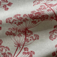 Thumbnail for Cow parsley botanical fabric for Roman blinds and window treatments