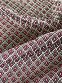 Thumbnail for Lattice weave fabric folded showing structure