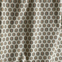 Thumbnail for Botanical trellis fabric with earthy tones for curtains and cushions.