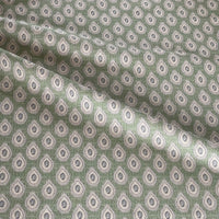Thumbnail for Green paisley fabric styled for modern boho interiors