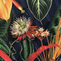 Thumbnail for Jungle flora fabric ideal for tropical-themed projects

