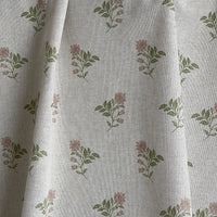 Thumbnail for Traditional country home décor fabric in cotton-linen blend