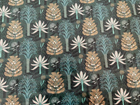 Thumbnail for Banana Tree Velvet Fabric draped – luxurious home decor textile