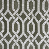 Thumbnail for Organic-inspired lattice fabric in olive – versatile for blinds and light upholstery