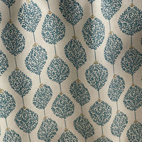 Thumbnail for Elegant leaf pattern fabric for curtains and home decor projects