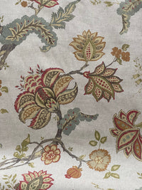 Thumbnail for Heritage style Jacobean trail fabric for curtains and drapery