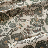 Thumbnail for Sage green botanical fabric with classic heritage styling