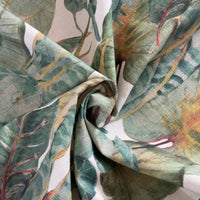 Thumbnail for Botanical home decor curtain idea

