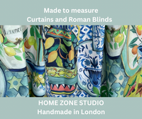 Thumbnail for Mediterranean Citrus Garden Fabric – Organic Cotton with Lemon and Mandarin Tree Botanical Print