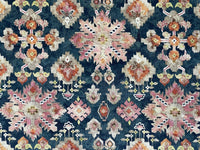 Thumbnail for Luxury medallion print fabric in organic cotton weave