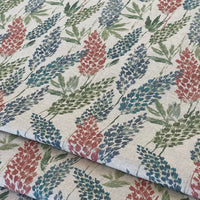 Thumbnail for Close-up of rustic cloverfield cotton-linen fabric

