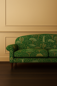 Thumbnail for Artistic Tree of Life fabric with detailed botanical illustration