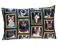 Thumbnail for Baroque Royal Cats Cushion Cover Quirky Eclectic Home Décor