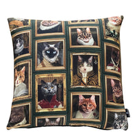 Thumbnail for Baroque Royal Cats Cushion Cover Quirky Eclectic Home Décor