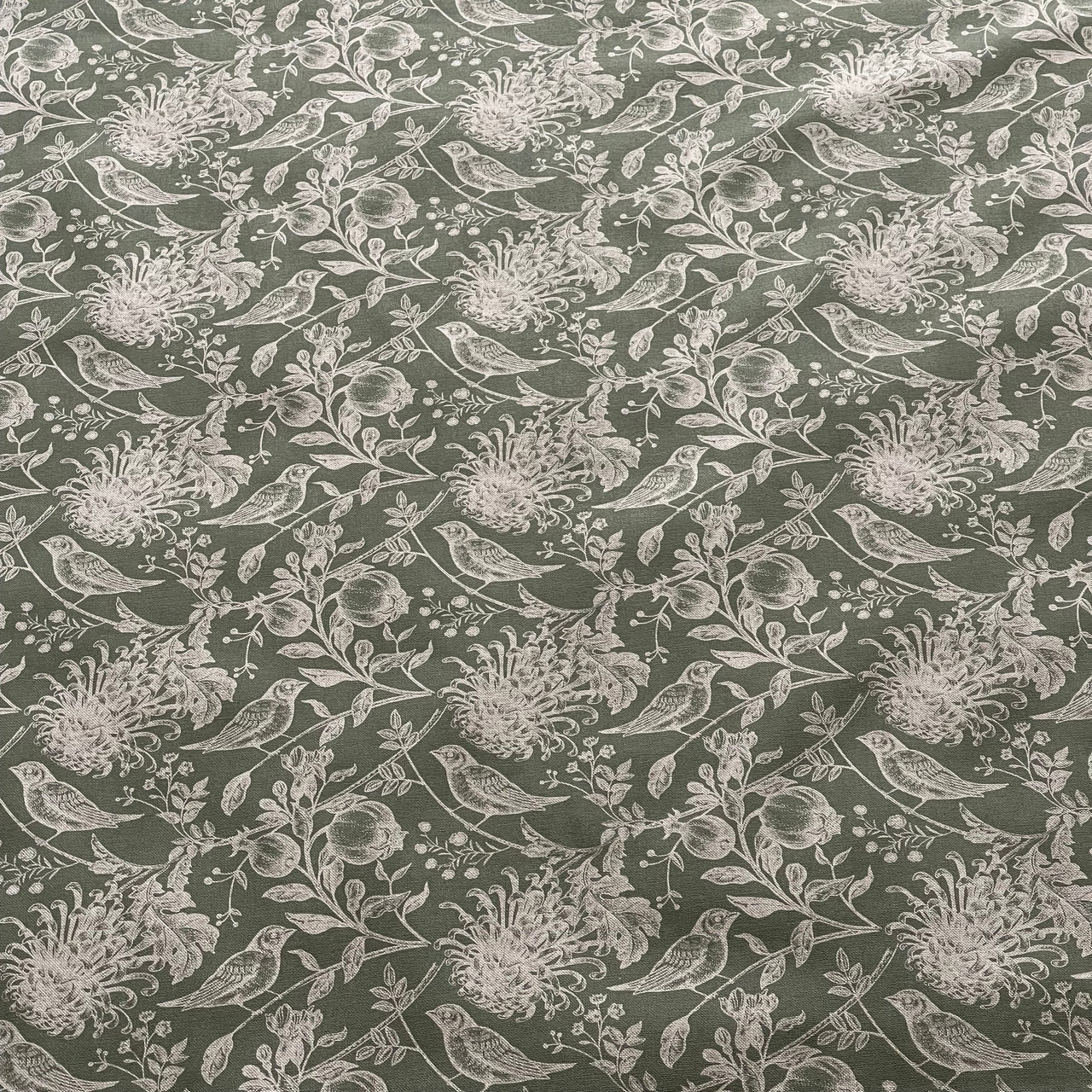 Nature inspired robin cotton textile