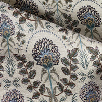Thumbnail for Willow and Thistle damask fabric pattern detail