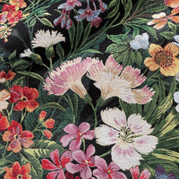 Thumbnail for Midnight Garden Tapestry Fabric – Luxury Floral woven Upholstery Material, 140cm Wide