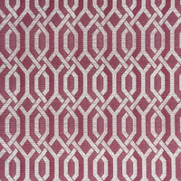Thumbnail for Contemporary dusty rose geometric print fabric for soft furnishings – ideal for curtains, roman blinds, and stylish interior accents.