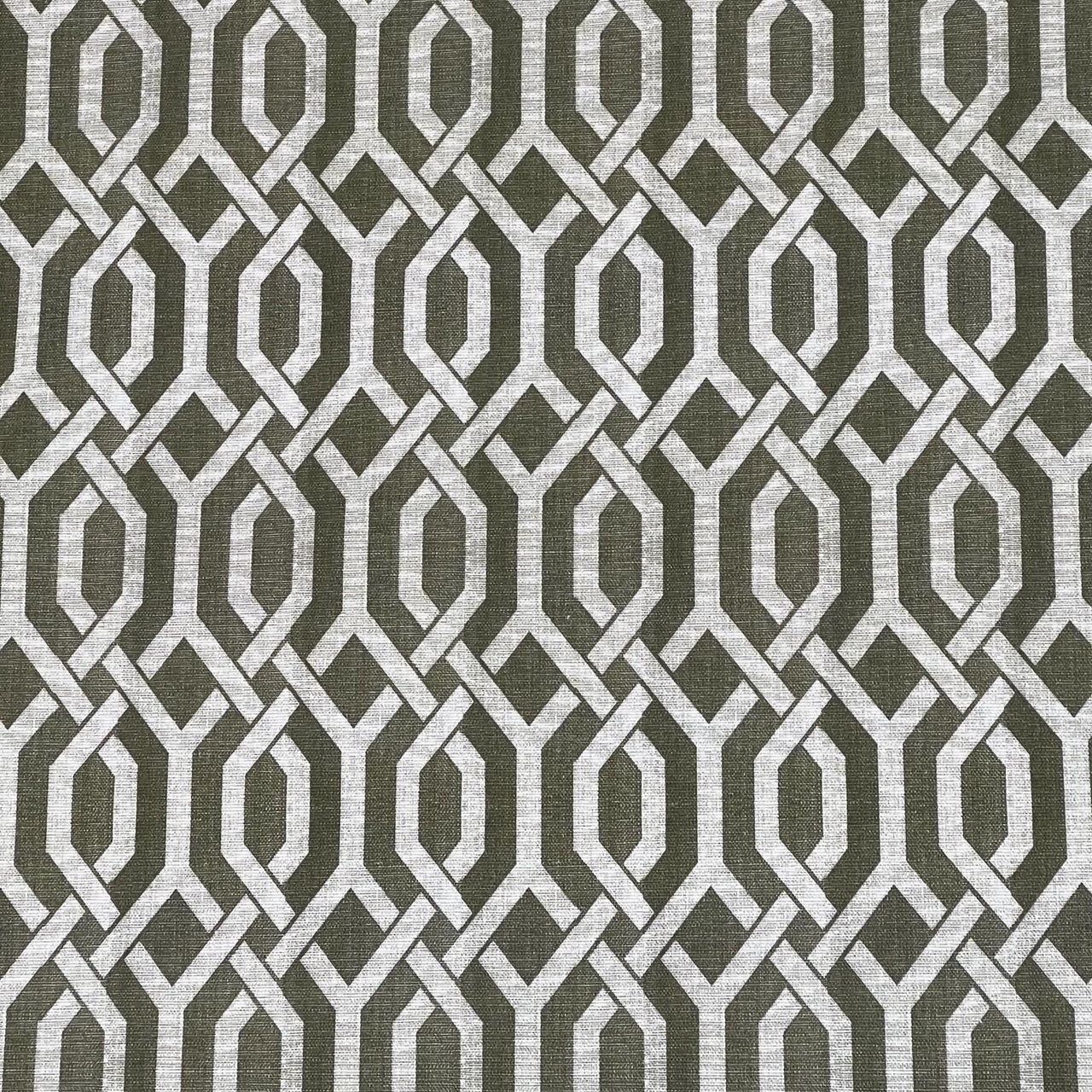 Flowing green fabric with clean print – home decor cotton for creative DIY