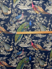 Thumbnail for Printed velvet fabric for cushions and soft furnishings