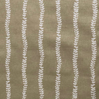 Thumbnail for Mustard gold stripe curtain fabric with natural linen look texture
