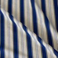 Thumbnail for Close-up of Riviera navy stripe woven fabric