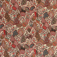 Thumbnail for Boho-chic decor  fabric pattern Saffron Bloom 