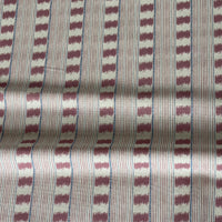 Thumbnail for woven stripe fabric dusty pink artisan home decor