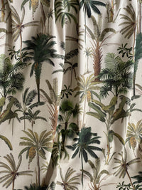 Thumbnail for Decorative palm tree fabric for Roman blinds and soft furnishings