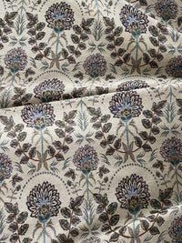 Thumbnail for Country heritage floral upholstery fabric