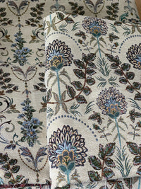 Thumbnail for Upholstery weight woven damask fabric